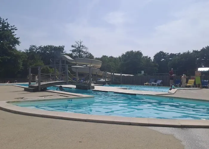 Mobil Confort Landes 38m2 营地 Azur